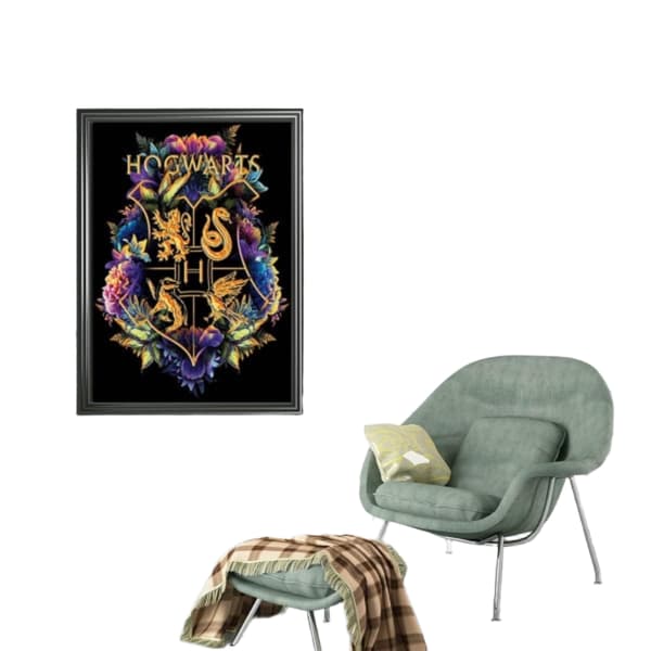 (30x40cm) Diamantmålning Harry Potter-tema 30 x 40cm, Diam