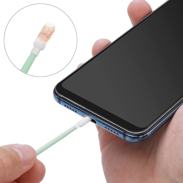 Matkapuhelimen puhdistussarja, 17-osainen sarja, USB-C matkapuhelimen portin puhdistusharjasarja, metallinen pölysuoja matkapuhelimen kaiuttimen puhdistusharja (musta)