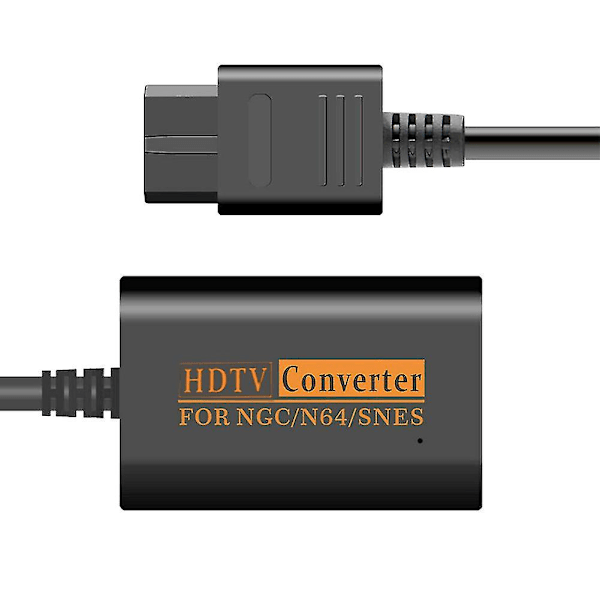 1080p HDMI-kompatibel Adapter Konverter Høykvalitets Kabel For Nintendo 64/snes/ngc Gamecube Konsoll