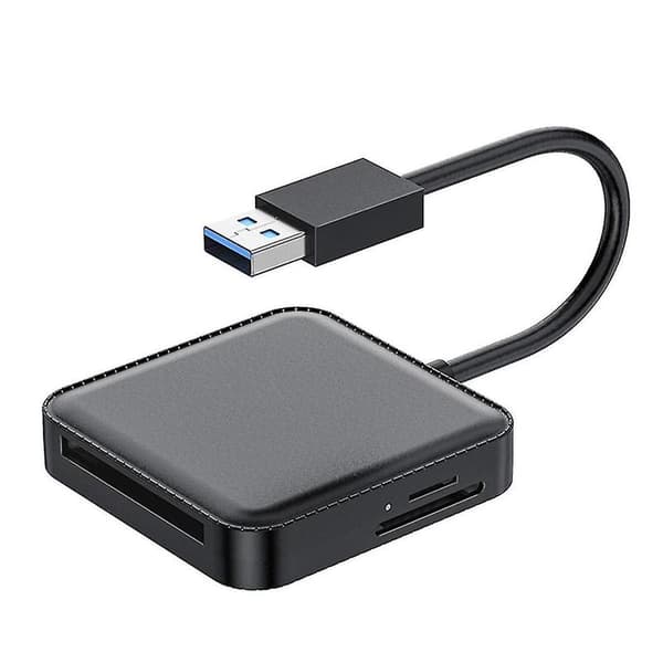 USB 3.0 SD-kortleser 4 i 1 Multiple Ms..tf.sd-kortleseradapter for datamaskin Laptop PC for Android Windows Os