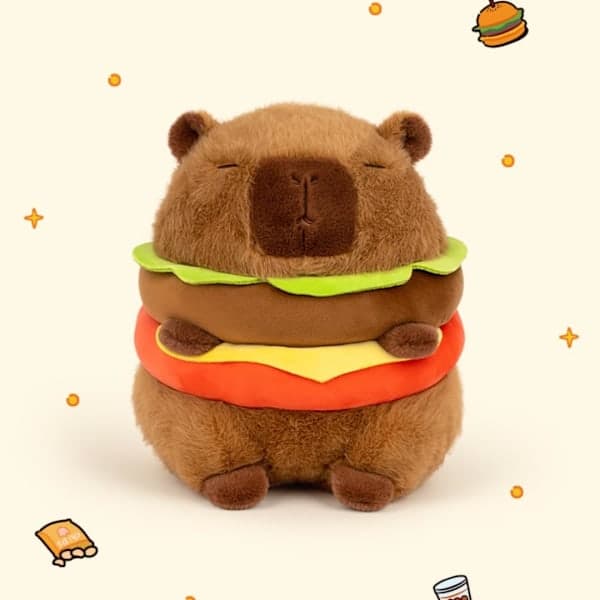 Realistisk Kapibara-Hamburger Kosedyr
