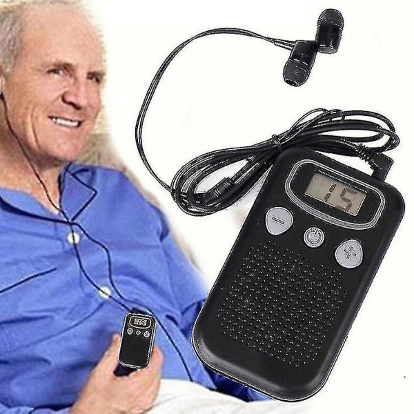 Kuulolaite Henkilökohtainen äänenvahvistin Taskuun kuuluva äänenvahvistuslaite vanhuksille