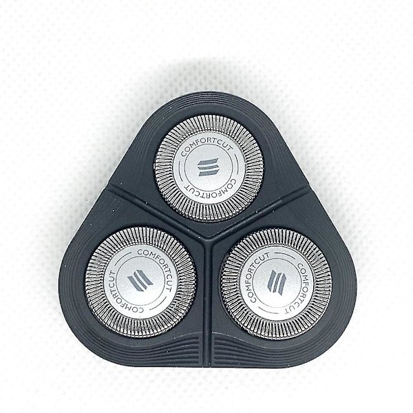 Ersättningsrakhuvud för S1000 S1010 S1020 S1050 S1060 S1070 Series 1000-blads reservskärare Black  Silver
