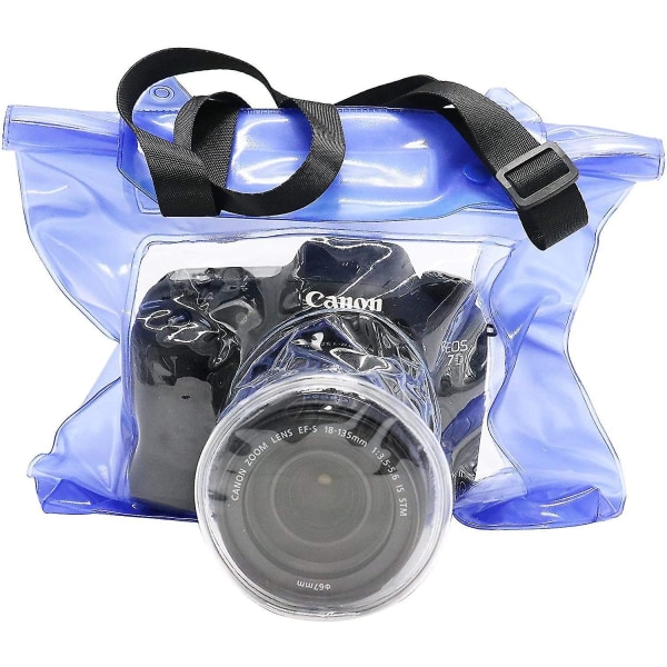 Kamera Vandtæt taske Undervandsfotografering Taske Pouch Taske til Canon Nikon