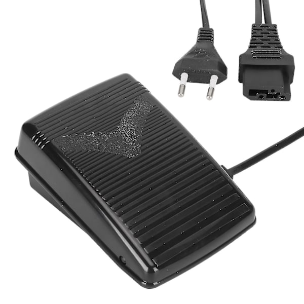 Symaskine Fodpedal Skridsikker Symaksine Pedal Med 2 Meter Kabel Til Husholdning EU Stik 220v