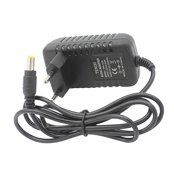 AC/DC 12V 1A Strømadapter Oplader EU-stik til LED-strip Lys CCTV