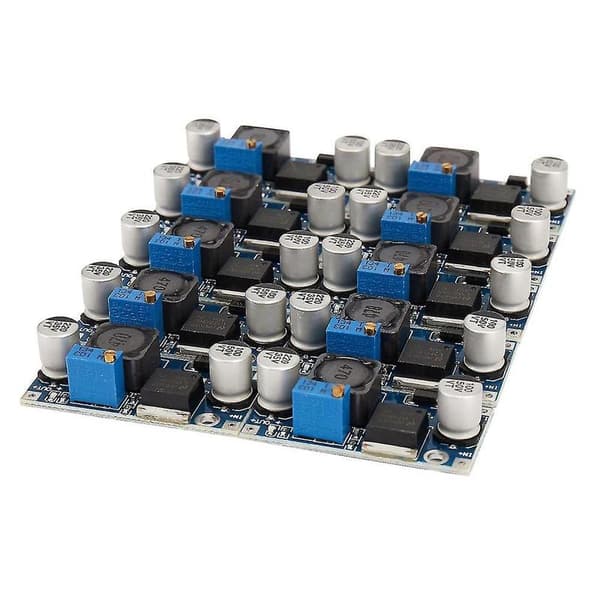 10x LM2596 DC-DC Step-Down Strömmodul 3A Justerbar Modul Stabil Spänning 24V Till 12V 5V 3V