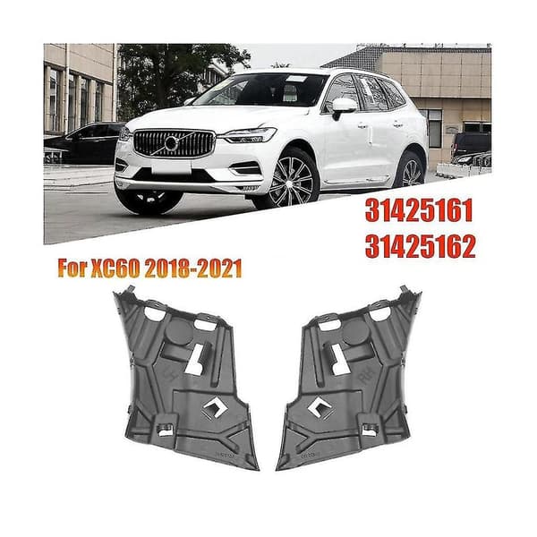 1 Pair Front Bumper Bracket 31425161 31425162 For Xc60 2018-2021 Car Side Screen Fast Fixed Support B
