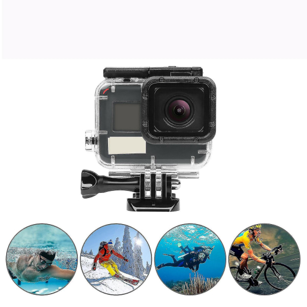 Gopro Hero 7/6/5 -kameran vedenalainen vedenpitävä suojakotelo