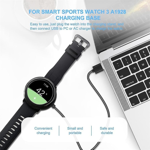 Smart Watch Qc -laturiteline A1928 lataustelakka Huami Stratos 3 watch lisävarusteille