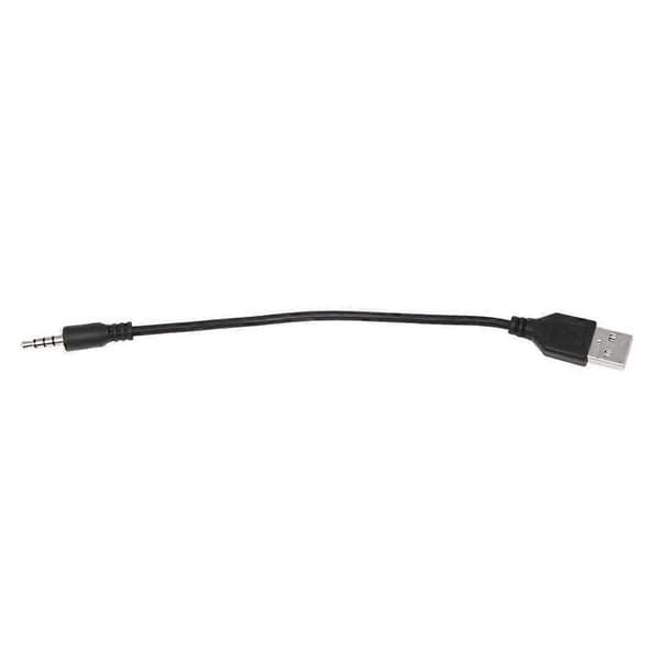 3,5 mm Plugg AUX Lydjack til USB 2.0 Hann Ladekabel Adapter Ledning for Bil MP3