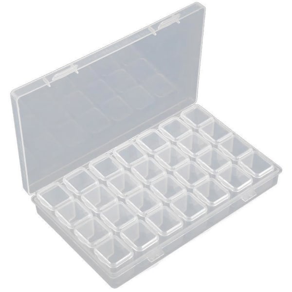 Rhinestone Organizer Box, 3d akryl Nail Charms Förvaringsbox Style 1 style 1
