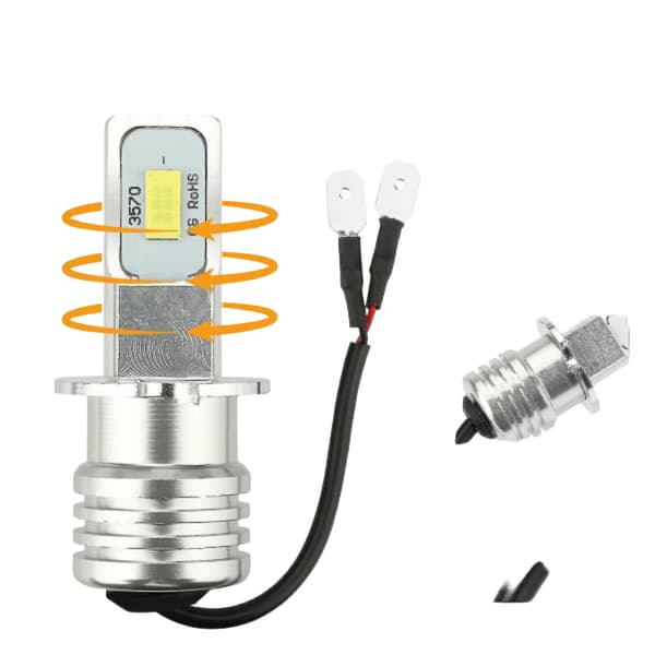 2x H3 LED Kit 100w 10000lm Tåkelys