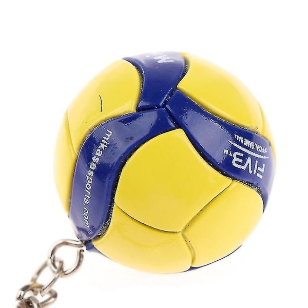 Volleyboll Nyckelring Dekorationer Affärsvolleybollgåvor Strandboll Nyckelring Spo Green A1