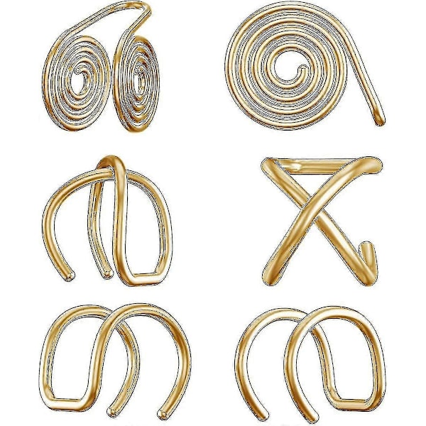Tryk Ørering Til Keloid, Keloid Øreringe Tryk Clip, Kompression Gold