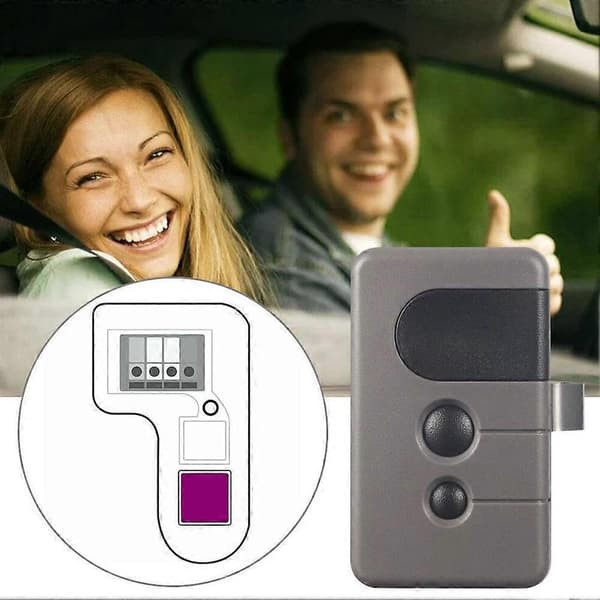 Fjernkontroll for Liftmaster garasjeportåpner - Dip Switch Programmering