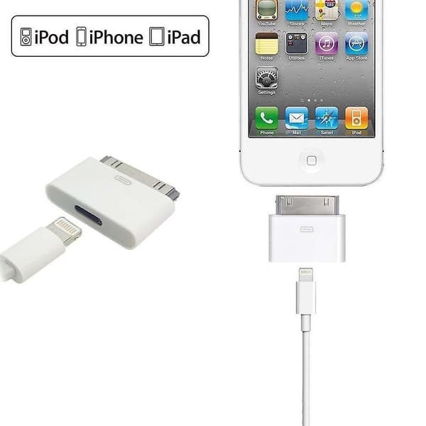 30 PIN Adapter 8-Pin Hun til 30-Pin Han Adapter til phone4 4S 2 3 til iPod