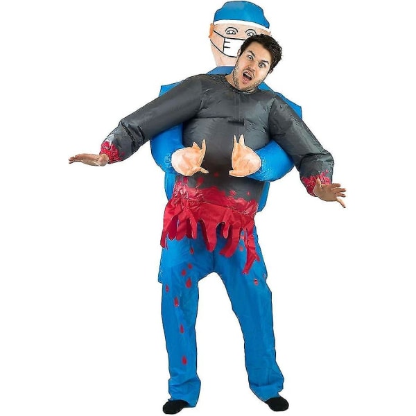 Kroppssokker oppblåsbar kirurg løfter deg opp kostyme (voksen)