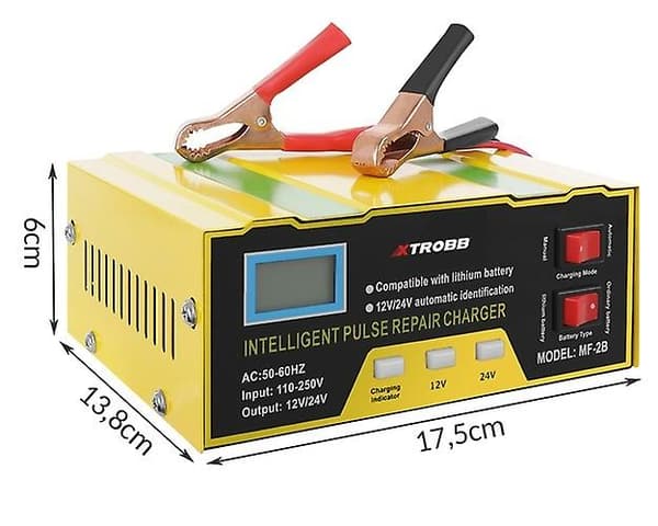 12V/24V akun latauslaite