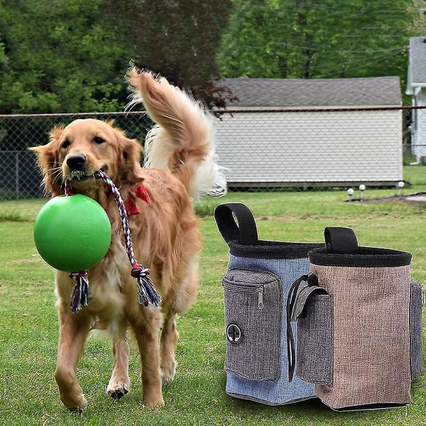 Dog Treat Pouch Hundegodbitpose for trening av små til store hunder Fanny Packs