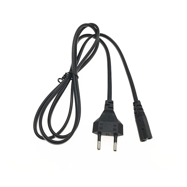 2-benet EU-strømkabel C7-kabel Figur 8 Strøm til Samsung Power XBOX PS4 Laptop