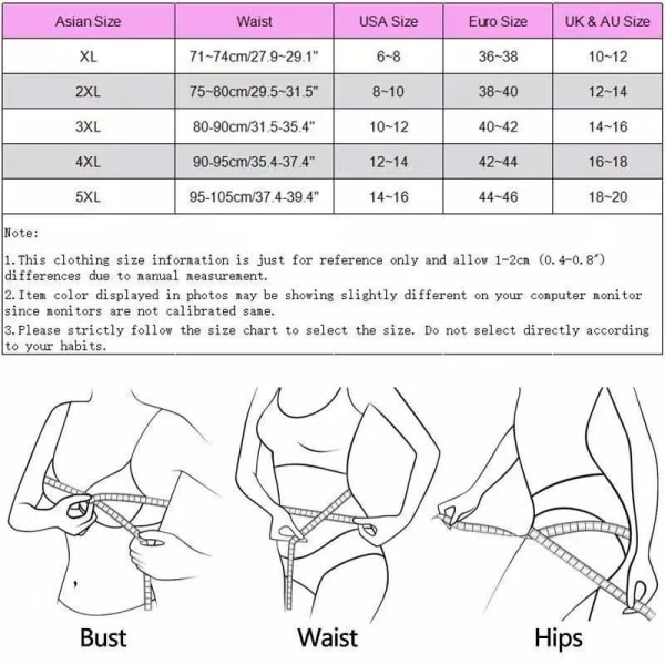 Timglashöft, vadderade trosor for kvinder Skulpteringsshorts Push Up Trosa for rumplyft under klänning Kjol - Svart 4XL