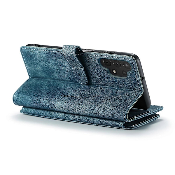 Til Samsung Galaxy A13 4G/A13 5G/A04S/A04/M13 5G CaseMe C30 Multifunktionelt Telefon Læder Etui Blue