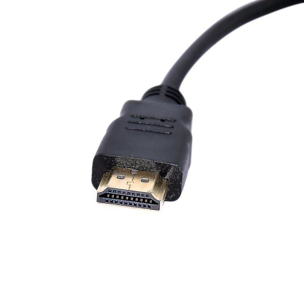 HDMI - VGA -sovitin - Musta