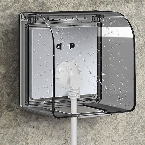 Outlet Cover Childproof 86 Universal Model Waterproof Outlet Box 12.210.87.3 Cm Waterproof Outdoor Sockets For Switch