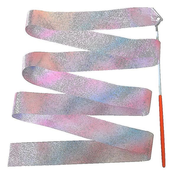 Dansband Streamer för barn konstnärliga blinkande dansbandstavar 19.7ft