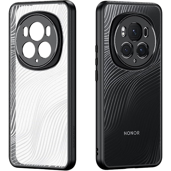 Skal till Honor Magic 6 Pro, mjukt Tpu-skydd och transparent matt Pc-baksida, fyrhörnigt fallskydd, stöttåligt skydd No Magsafe For Honor Magic 6 Pro