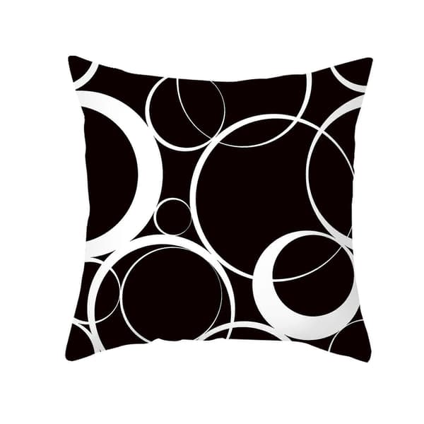 Sett med 4 moderne putetrekk 45x45cm dekorative sofaputetrekk til sofa stue soverom