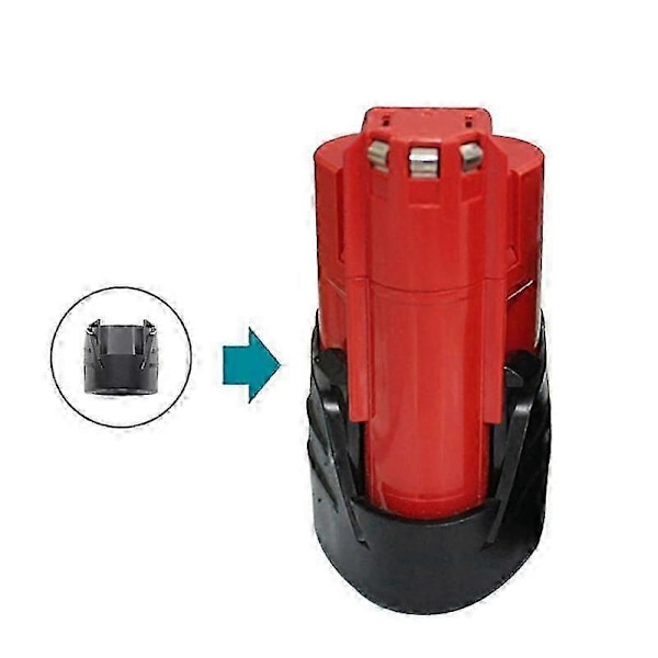 2 st M12 Batteri Skal 12V Bakstycke Plastfodral för Milwauke M12 Li- Batteri Botten Verktygstillbehör s202412121439