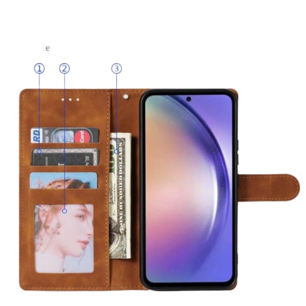 Compatible with Samsung Galaxy A34 Case / Magnetic 2-in-1 Case