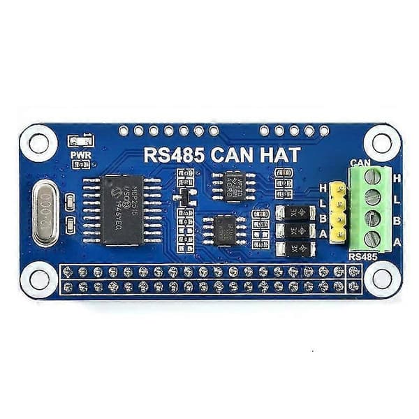Waveshare RS485 CAN HAT til Raspberry Pi Muliggør Stabil Langdistancekommunikation Understøtter Raspber