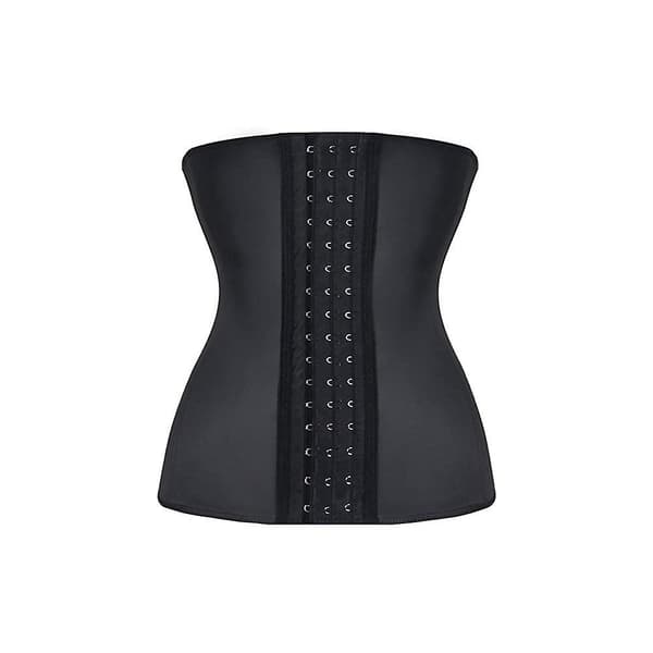 Kvinners Bustier Latex Slankekorsett Slanke Midjetrener for Flat Mage (L) l