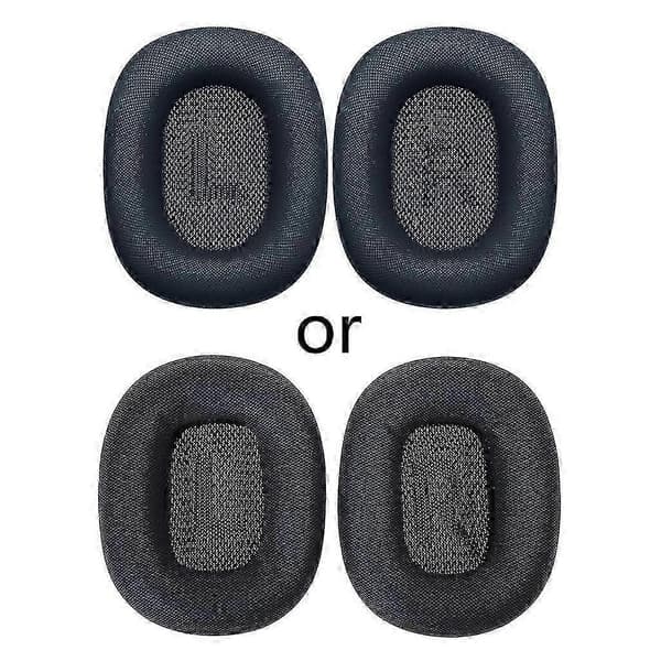 1 par erstatningsøreputer for -airpods Max hodetelefoner Black