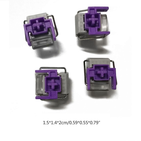 Razer Purple Optical Switches Hot Swap Switch för Razer Huntsman Elite Gaming Mekaniska Tangentbord Brytare 4st