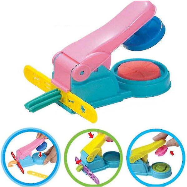Børns Farve Play Dough Modelværktøjslegetøj, kreativ Plastilin Playdough Sæt - Ler Ekstruder, dej Model