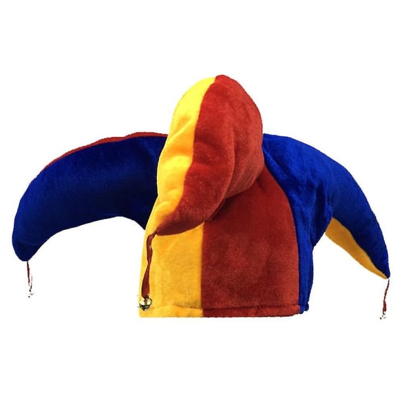 Farve Matchende Klovne Hat Farverig Filt Jester Hat Multi Color Til Halloweenfest
