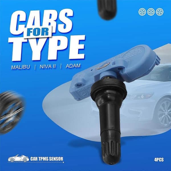 4 st TPMS Däcktryckssensorer 13581561 för Däcktrycksövervakningssystem