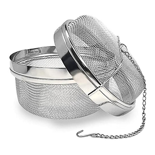Rustfrit Stål Urteinfuser Stor 11cm, Til Smagfulde Krydderiblandinger