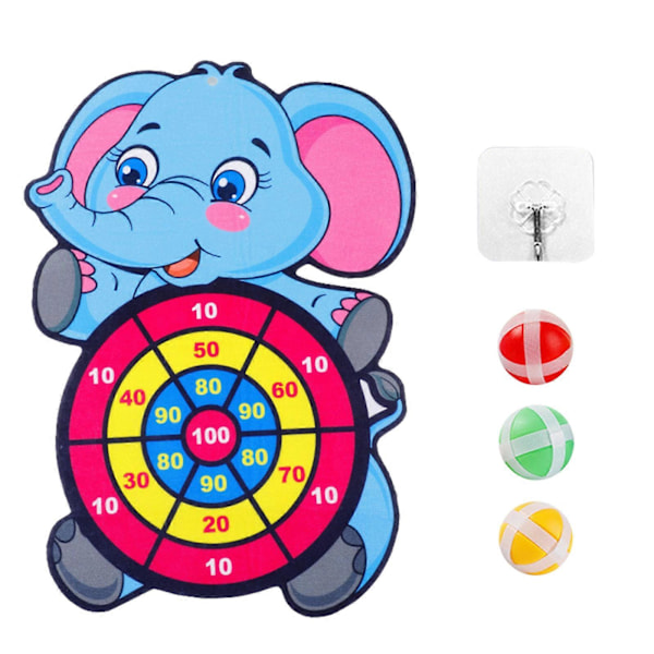 1 Setti Sarjakuva Tarrakiinnitteinen Kohdepallo Lelu Nuolet Tikka Taulu Lelu Tarrakiinnitteinen Nuolipallo Lelu Tarrakiinnitteinen Pallo Lelu Nopea blue elephant model