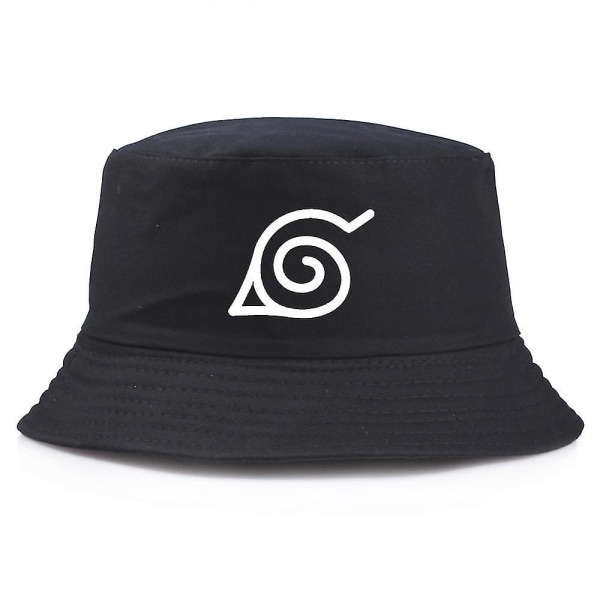 Naruto Anime Cosplay Caps Akatsuki Rising Fashion Tegneserie bøttehatt Røde skyer Solhatt Anime Lover K