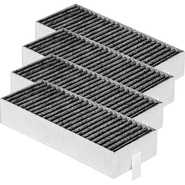2024 4 stk aktivt kulfiltre til emhætte Siemens Hz9vrcr0 17004796 / Bosch Hez9vrcr0 17004805 / Neff Z821vr0 17004806 / Gaggenau Ca282111