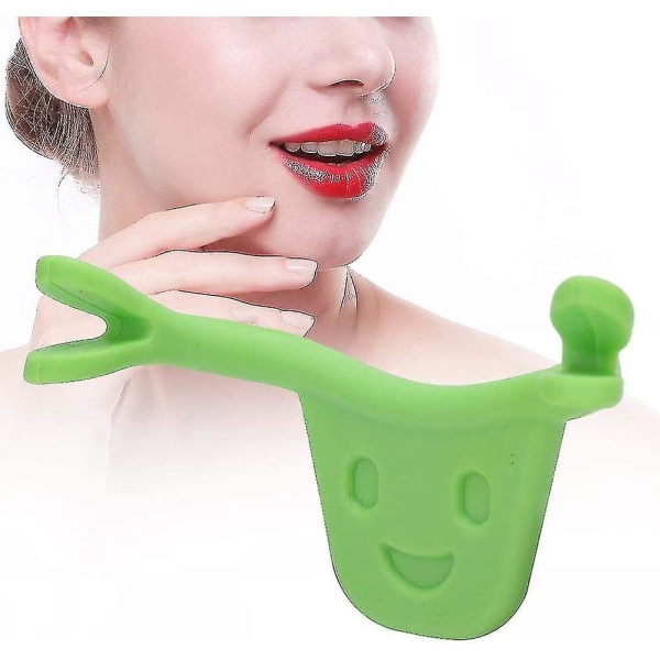 Smile Face Trainer, Smile Collector, Beauty Exerciser Chin Device + Sweet Smile Correction Tool för ansiktsbantning Läpptränare Munmuskler Tightenin