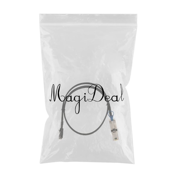Mini Sas 26pin Sff-8088 til Mini Sas 36pin Sff-8087 Data Adapter Kabel 1m