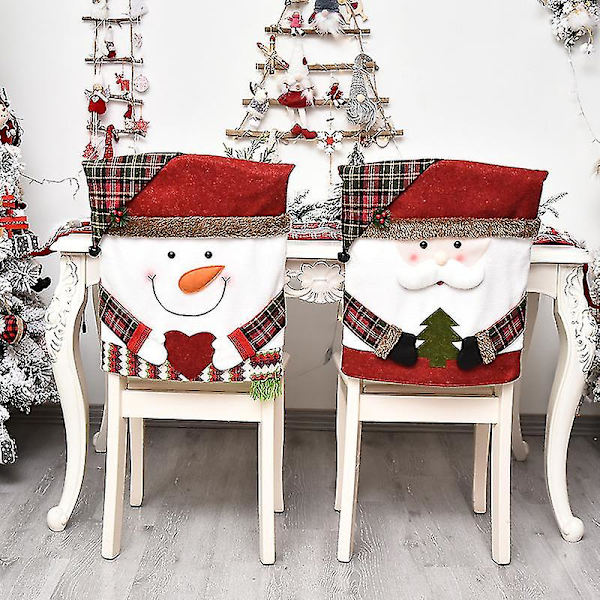 6-pack julstolsryggar 54 x 48 cm