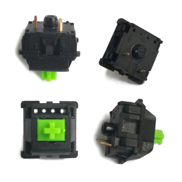 Gröna Rgb-omkopplare 3pin för Razer Blackwidow Elite Mekaniskt speltangentbord