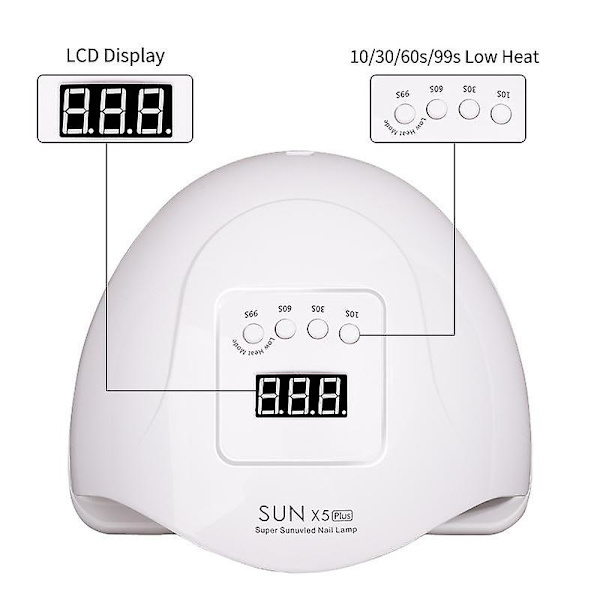 Fototerapia-konelamppu Kynsilamppu Älykäs Sensori 110W Kynsien Fototerapia Lamppu LED Kynsien Kovetuslamppu